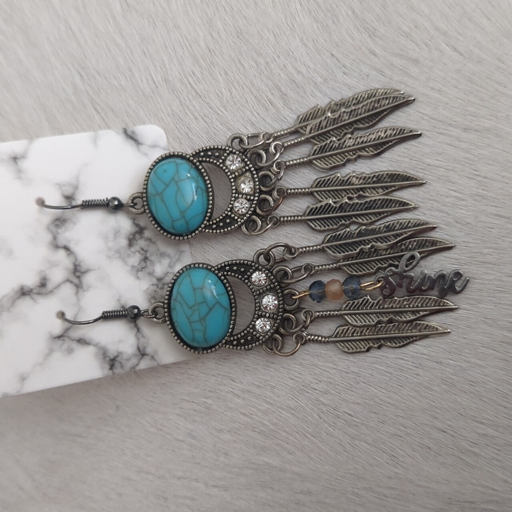Bohemian style earrings